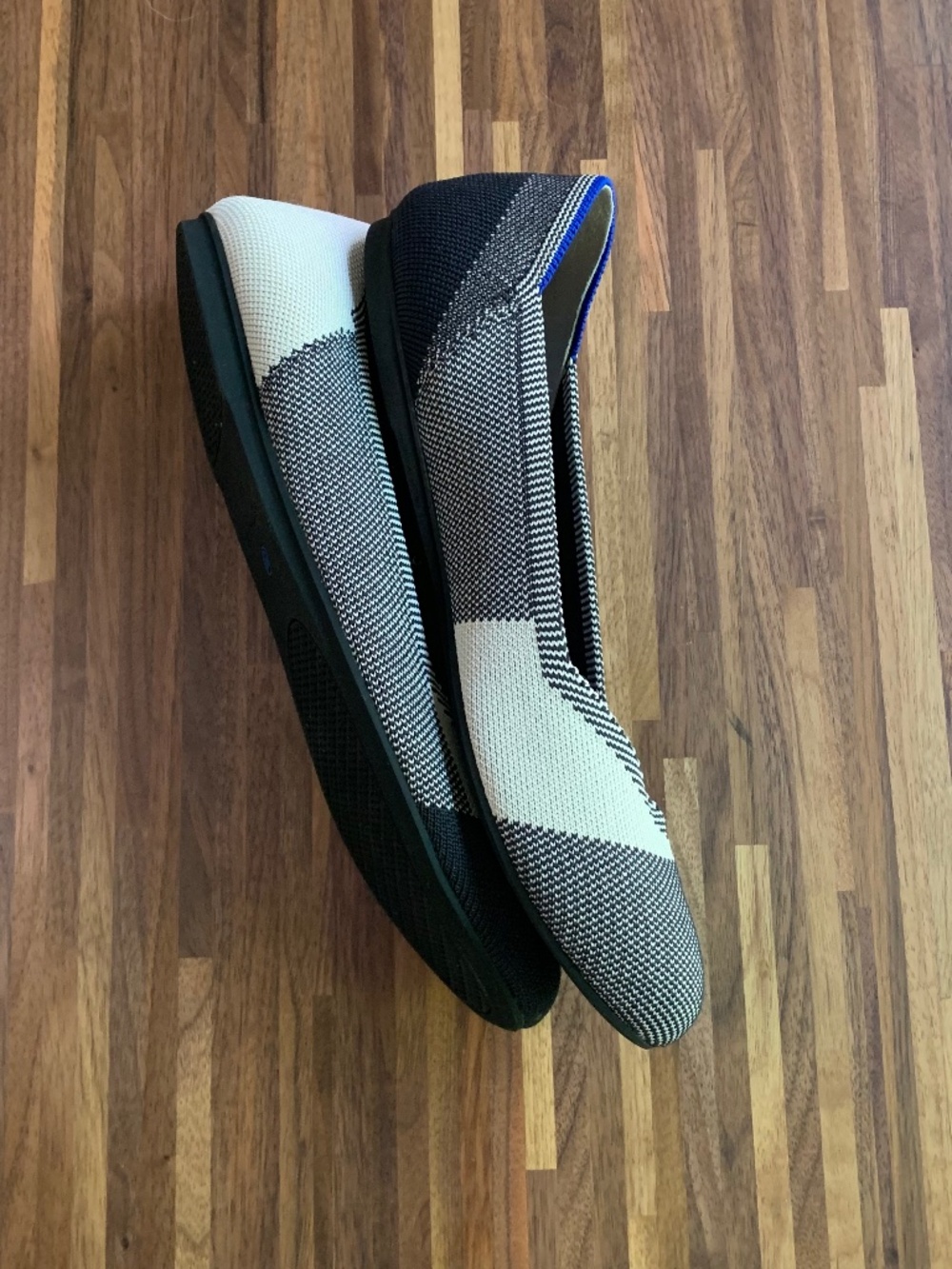 Rothy's Black and Cream Slip-On - Picture 3 of 10
